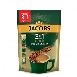 Jacobs Gold 3'ü 1 Arada Yumuşak Lezzet Paket 10 x 18 G
