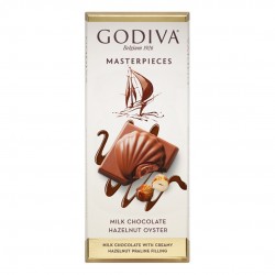Godiva Masterpieces Fındıklı Sütlü Çikolata Tablet 83 G