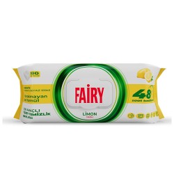 Fairy Yüzey Temizlik Havlusu Limon Yağlı 100'lü 100'lü
