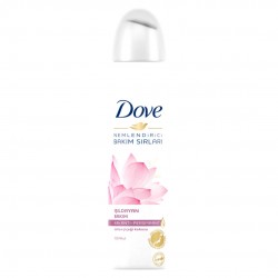 Dove Kadın Sprey Deodorant Nemlendirici Bakım Lotus Çiçeği 150 Ml