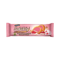 Ülker Saklıköy Frambuaz Kremalı Bisküvi 100 G