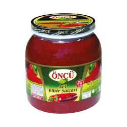 Öncü Acı Biber Salçası Cam Pet 1650 Gr