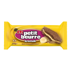Eti Muz Kremalı Petibör Bisküvi 270 G