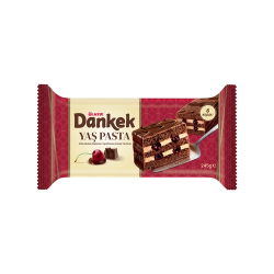 Ülker Dankek Çikolata Kaplamalı Vişne Soslu Yaş Pasta 245 G