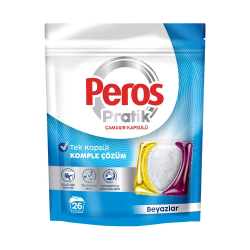 Peros Pratik Çamaşır Kapsülü Beyazlar 26'lı