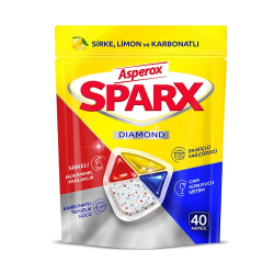 Asperox Sparx Diamond Bulaşık Makinesi Kapsülü 40'lı 468 G