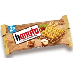 Kinder Hanuta Fındıklı Çikolatalı Gofret 2'li 44 Gr - 5 Adet