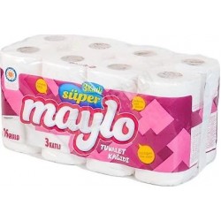 Maylo 3 Katlı 16'lı Tuvalet Kağıdı