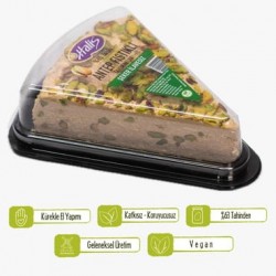 Antep Fıstıklı Tahin Helvası Hurma Suyu İle Tatlandırılmış  - 300 Gr