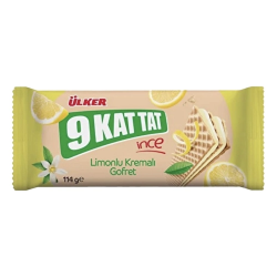Ülker 9 Kat Limon Kremalı Gofret 114 G