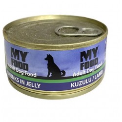 My Food Jöleli Parça Etli Yetişkin Köpek Yaş Mamasi Kuzulu 100 Gram