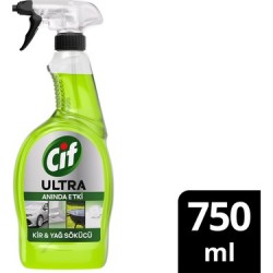 Cif Ultra Anında Etki Kir ve Yağ Sökücü 750 ml