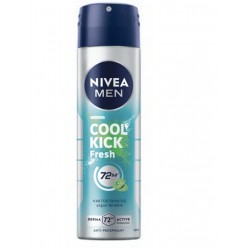 NIVEA Men Erkek Sprey Deodorant Cool Kick Fresh 150 ml