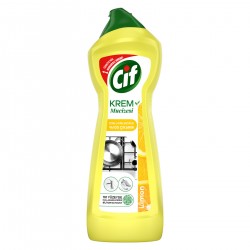 Cif Krem Yüzey Temizleyicisi Limon Kokulu 500 ml