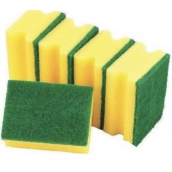 Cornex Oluklu Bulaşık Süngeri 5 li