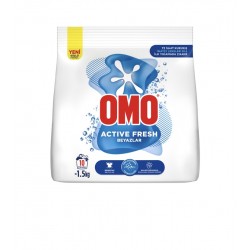 Omo Active Fresh Beyazlar Toz Deterjan 10 Yıkama 1.5 Kg