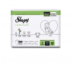 Sleepy Natural Jumbo Paket 7 Beden XXL 20-30 Kg 28'li