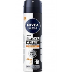 NIVEA Men Erkek Sprey Deodorant Black&White Invisible Güçlü Etki 150 ml