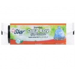 Starplus Çöp Poşeti Orta Boy