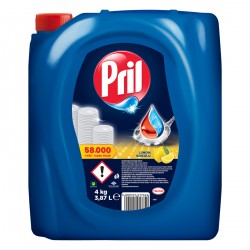 Pril Sıvı Bulaşık Deterjanı 4kg Limon