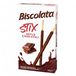 Biscolata Stix Sütlü 40 G