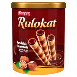 Ülker Rulokat 9 Kat Tat Fındıklı Rulo Gofret 170 G